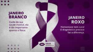 Leia mais sobre o artigo CRA-ES ilumina sua fachada em apoio ao janeiro roxo e janeiro branco